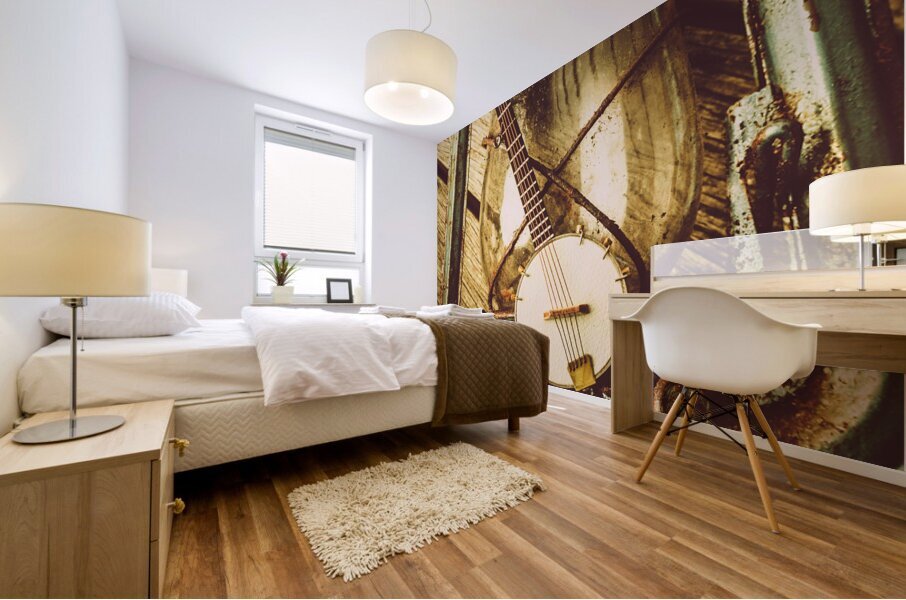 Rustic county charm Mural print