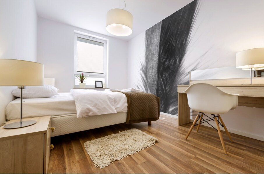 Pencil plume Mural print