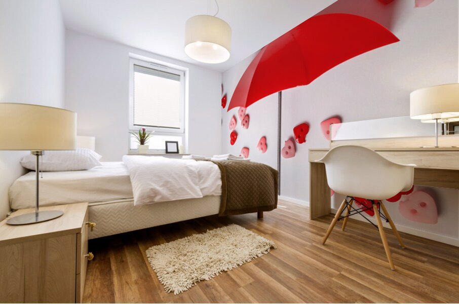 Love reigns Mural print