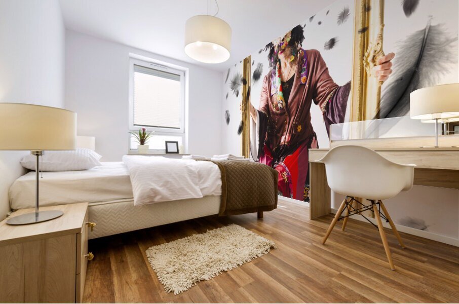 Framing a paradigm Mural print