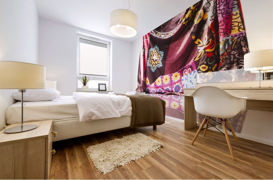 Reflecting a disguise  Mural print