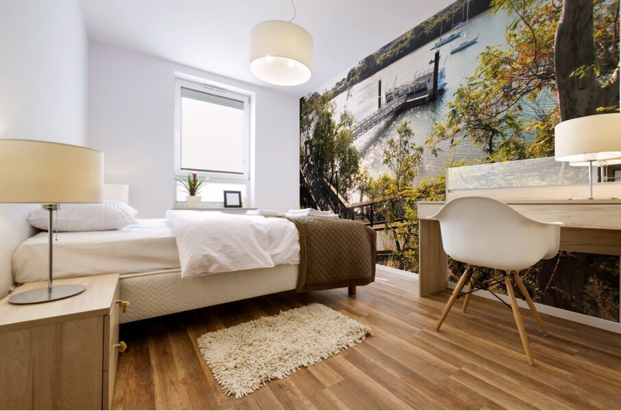 Burnett River Walk Mural print