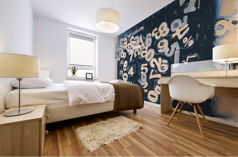 Calc elation Mural print