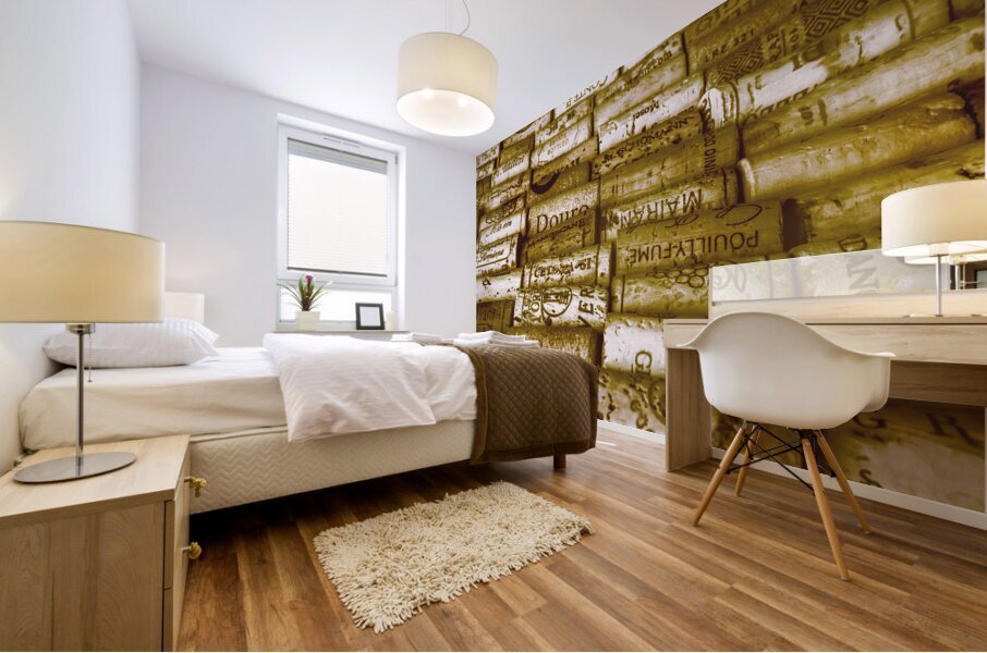 Wayback wino Mural print