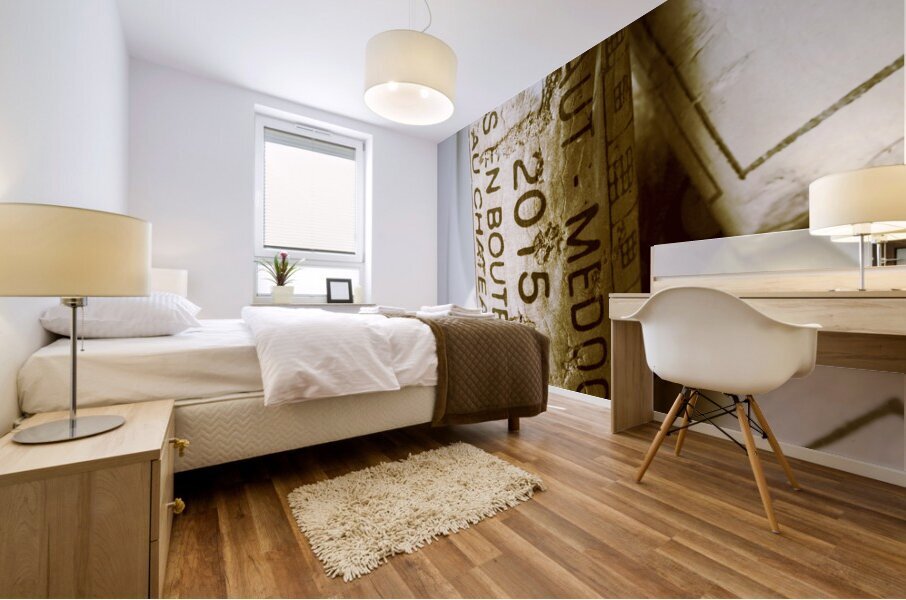 Fine wine glass Mural print