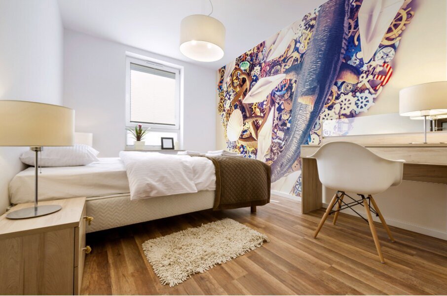 Sea sentiments Mural print