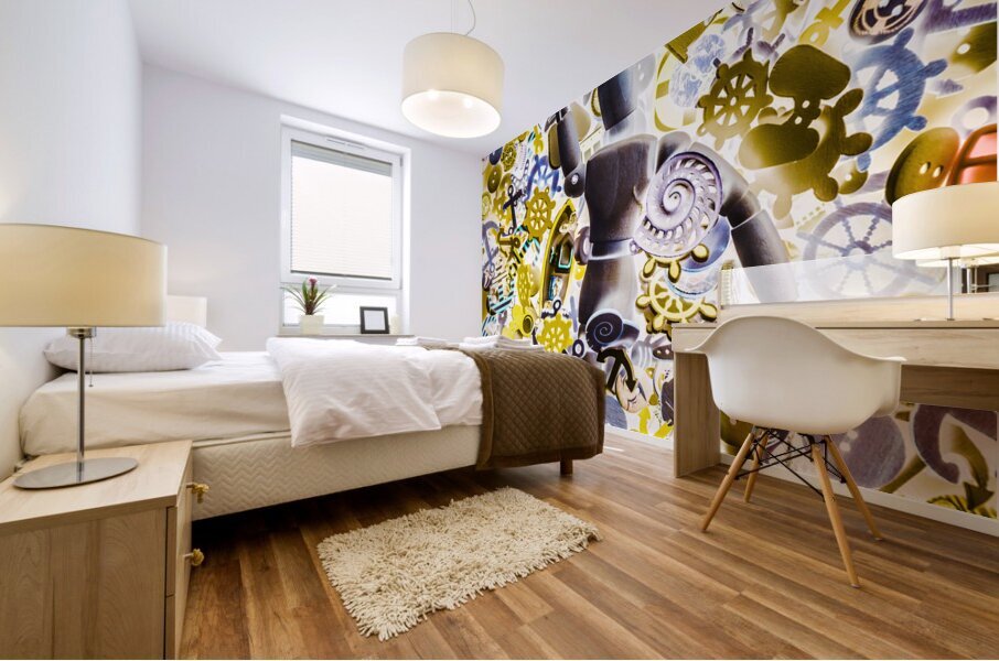 Paddle pop Mural print