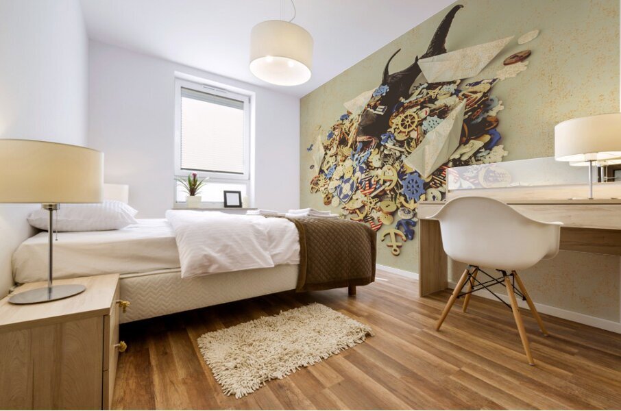 Nautical rust Mural print