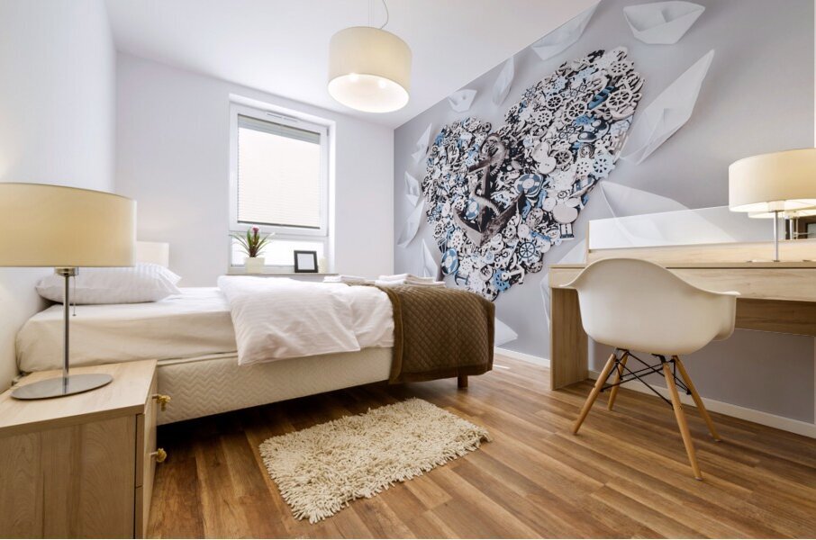 Love island Mural print