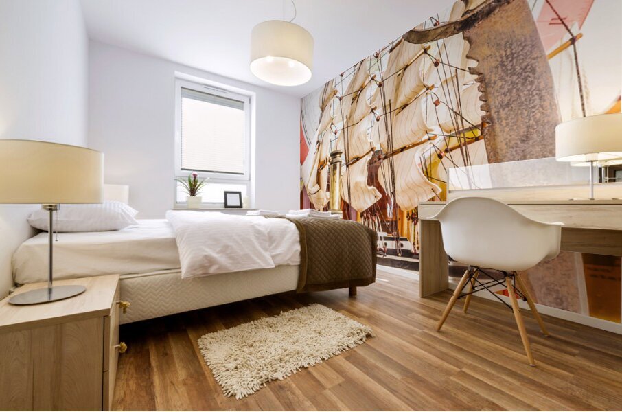 Captains stock Mural print