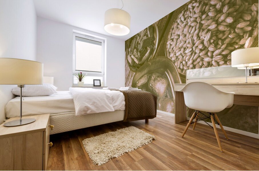 Chips off the old barrel Mural print