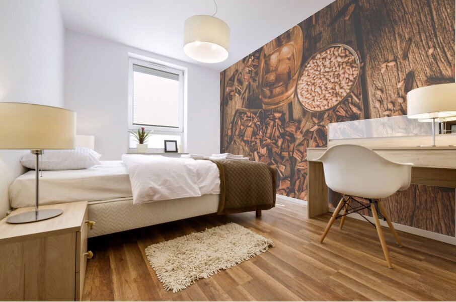 The old whiskey mill Mural print