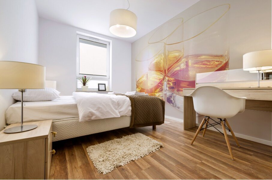 Three time Mural print