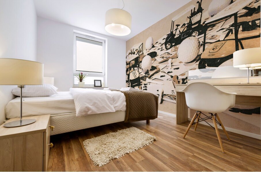 Play off Mural print