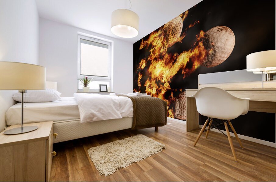 Far beyond driven Mural print