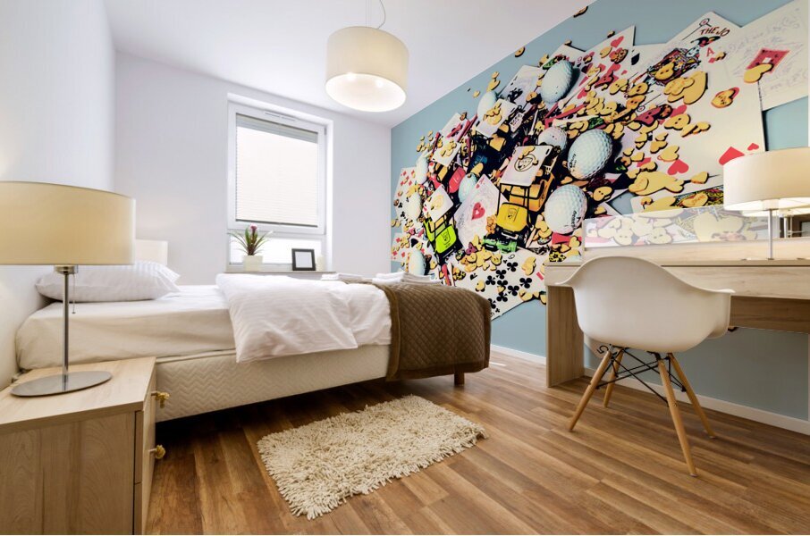 Fairway affair Mural print