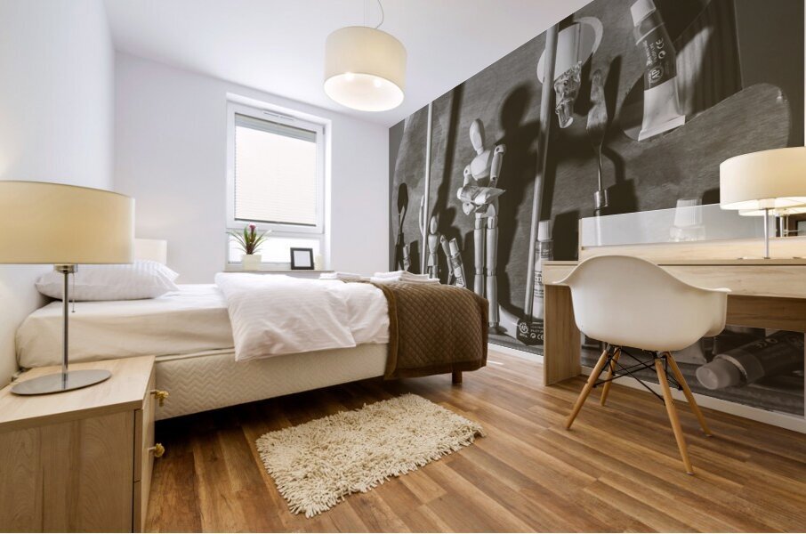 Art school Mural print