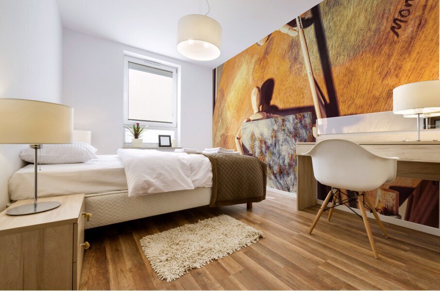 Painting miniatures  Mural print