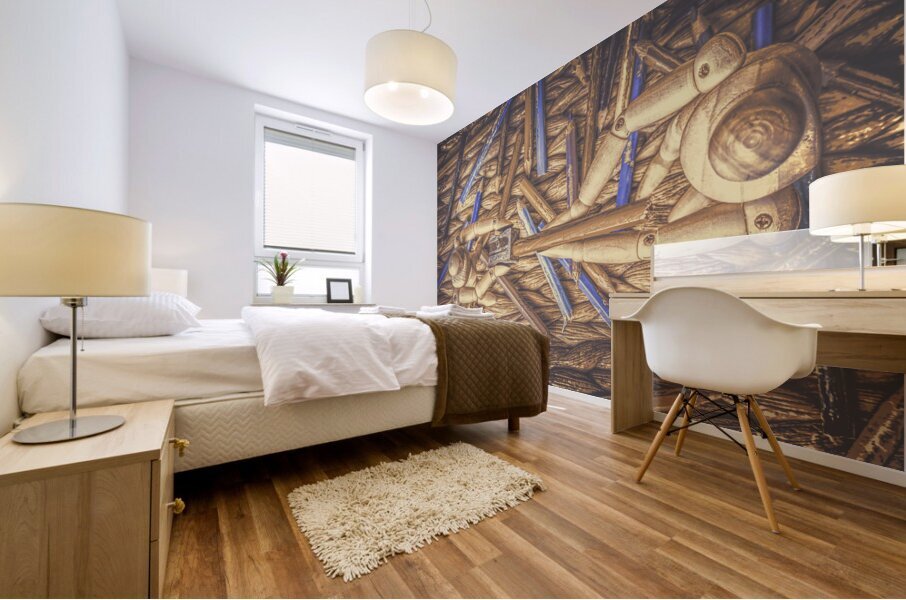 Sharpeners Mural print