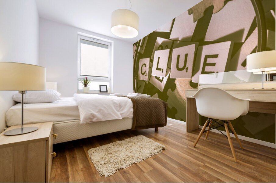 Inspector clue so Mural print