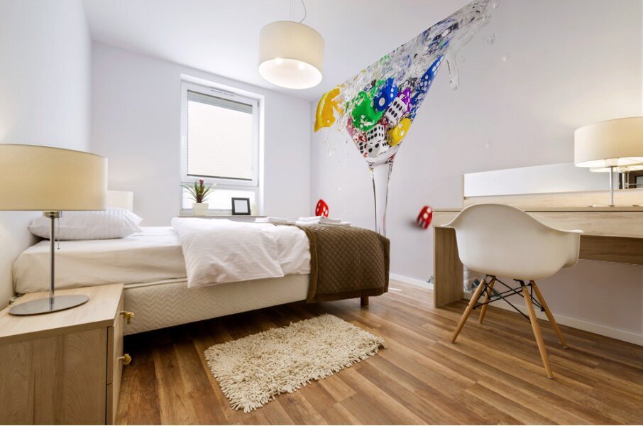 Out splash Mural print