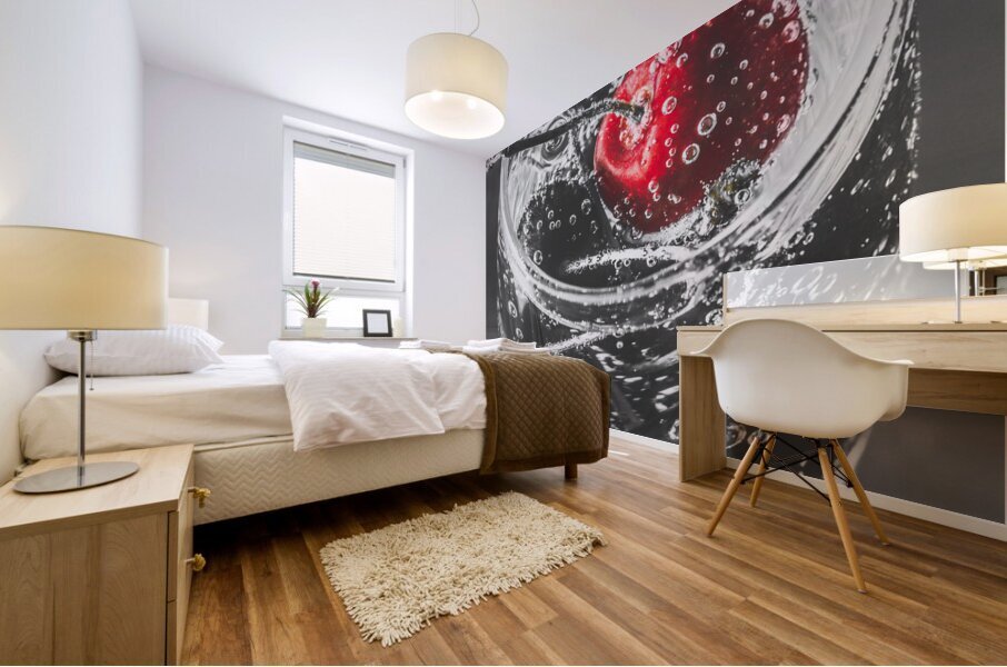 Cherry on the top Mural print