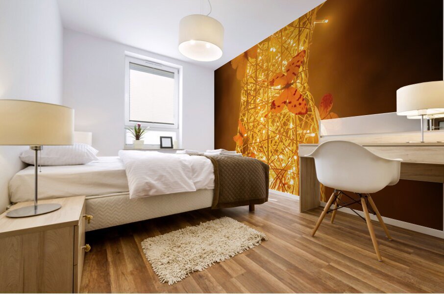 Free Flight To Free Form Mural print