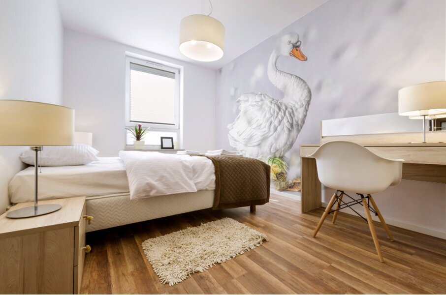 Serenity and grace Mural print