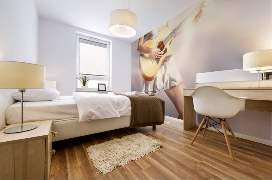 Vibrant Verse  Mural print