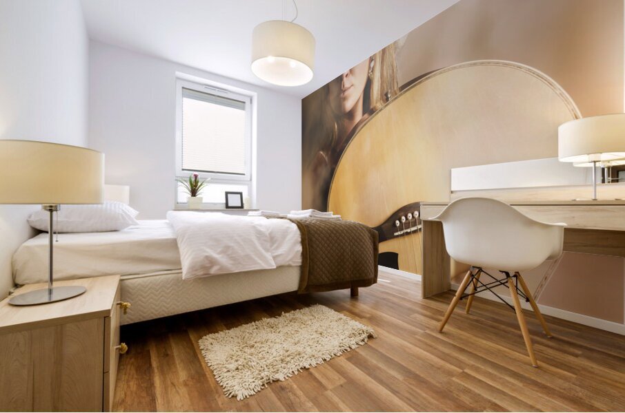 In Mist And Verse Mural print