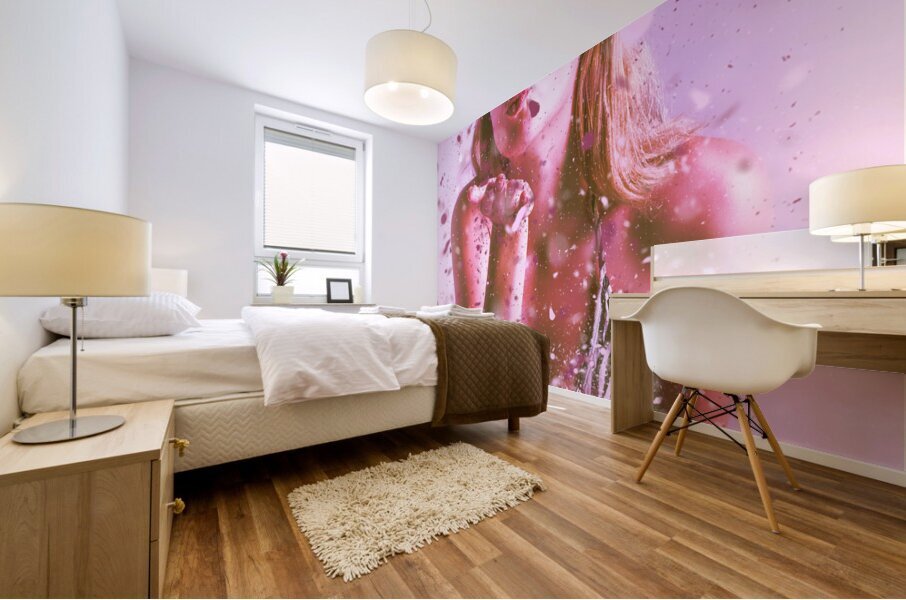 Summer Kiss Mural print