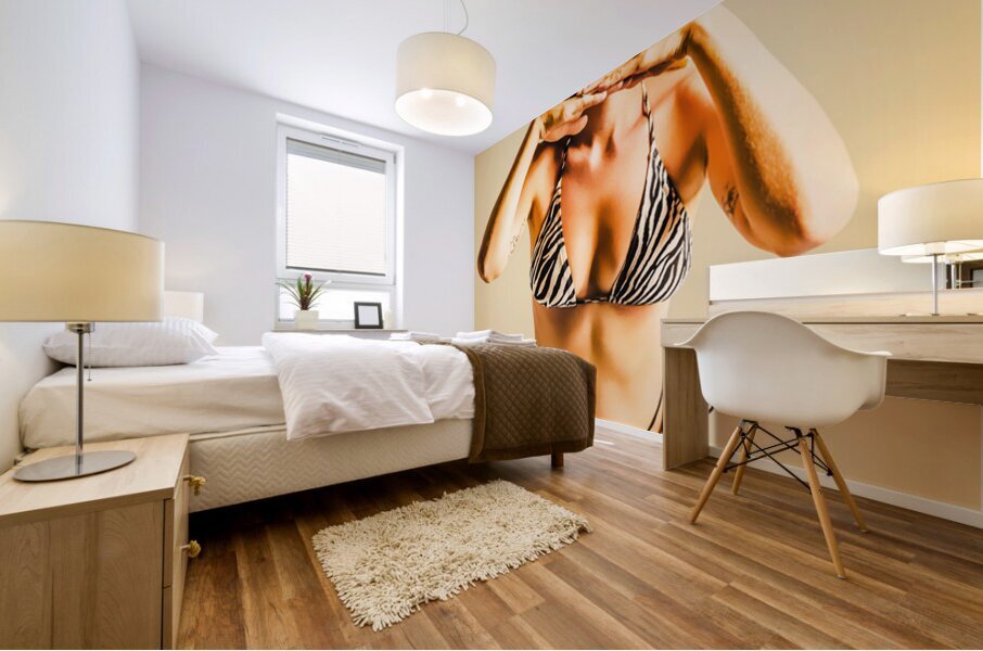 Beach Beauty Mural print