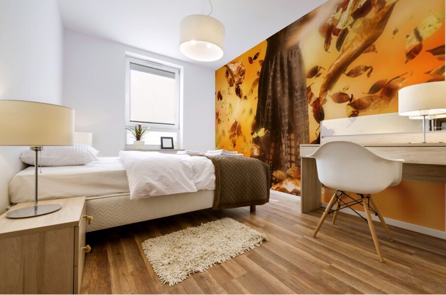 Explore The Fall Mural print