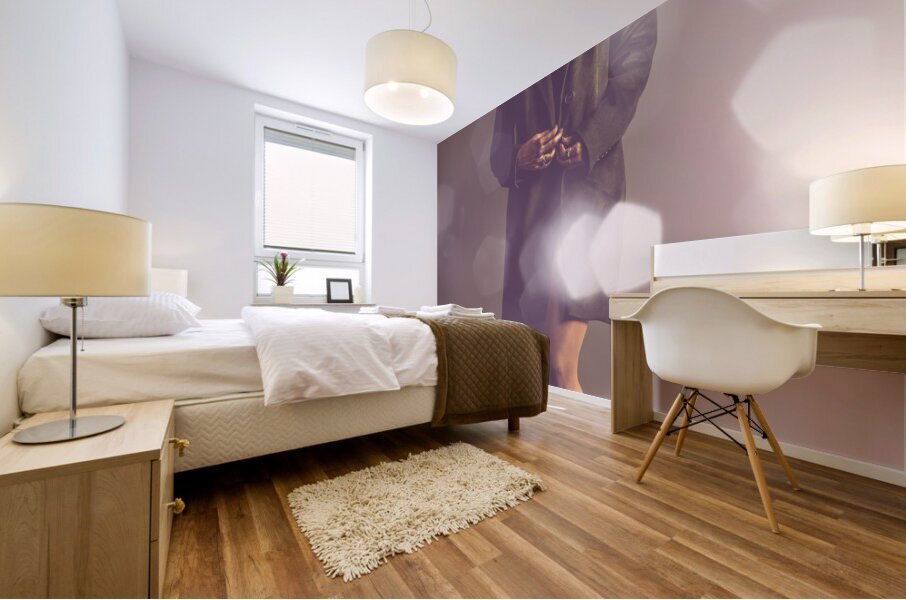 Shimmering Elegance Mural print