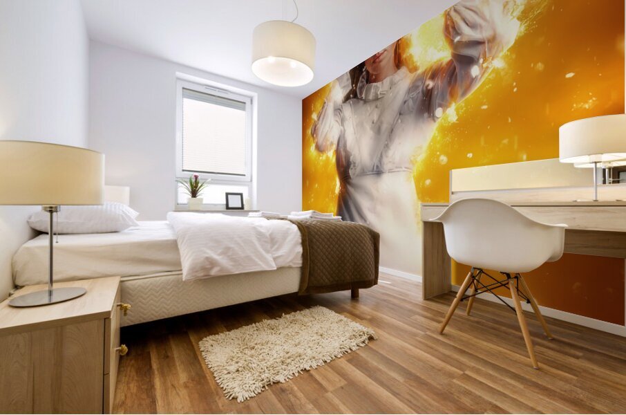 Fire And Thrones Mural print