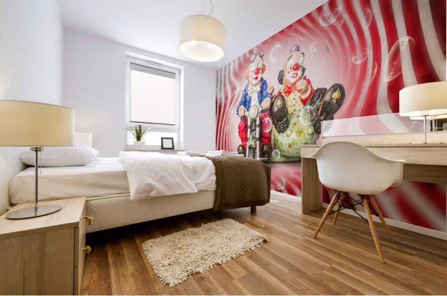 Clownival  Mural print