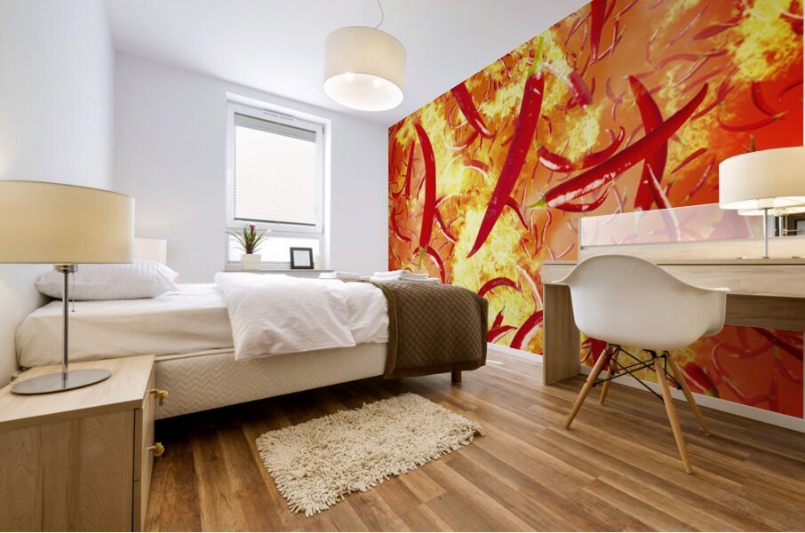 Scorchilli Mural print