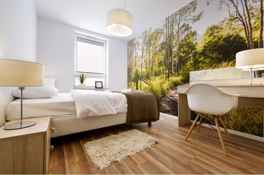 Nature Lovers Lane Mural print