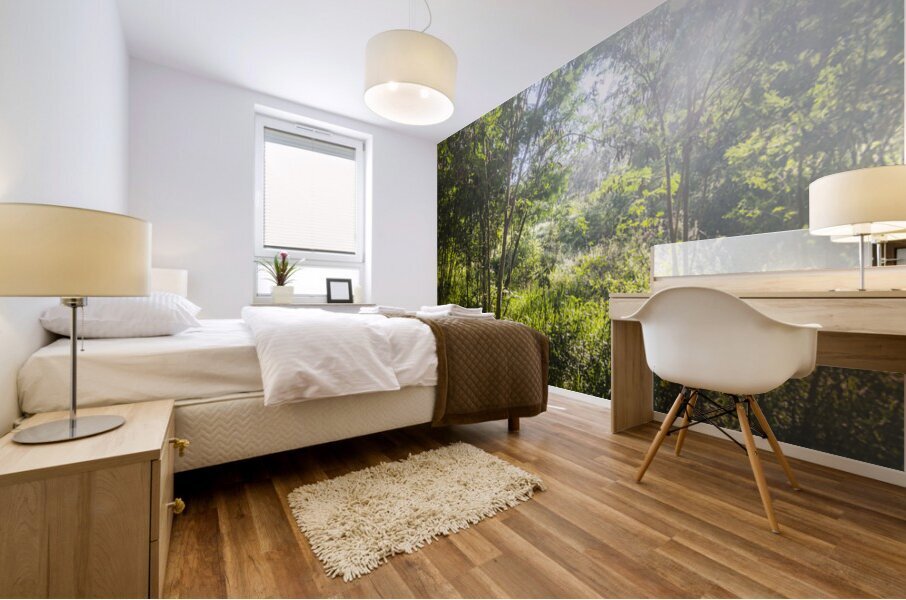 Green Wilds Mural print