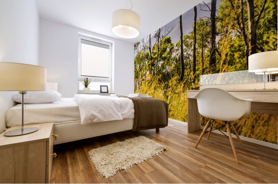 Heartland of Gold Mural print