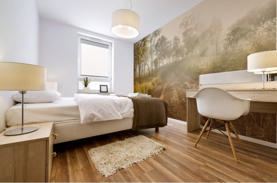 Bushland Backroad Mural print