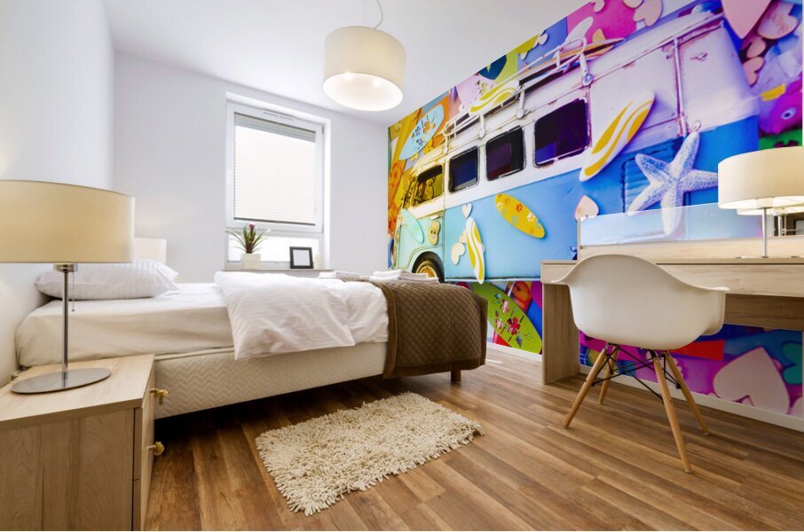 Beach Ttip Mural print