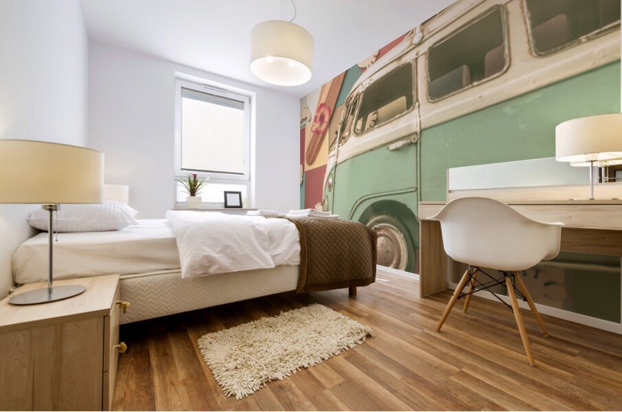 Coast Collage Mural print