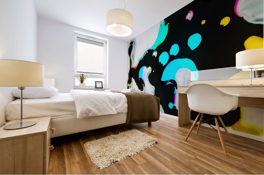 Mercury flow Mural print