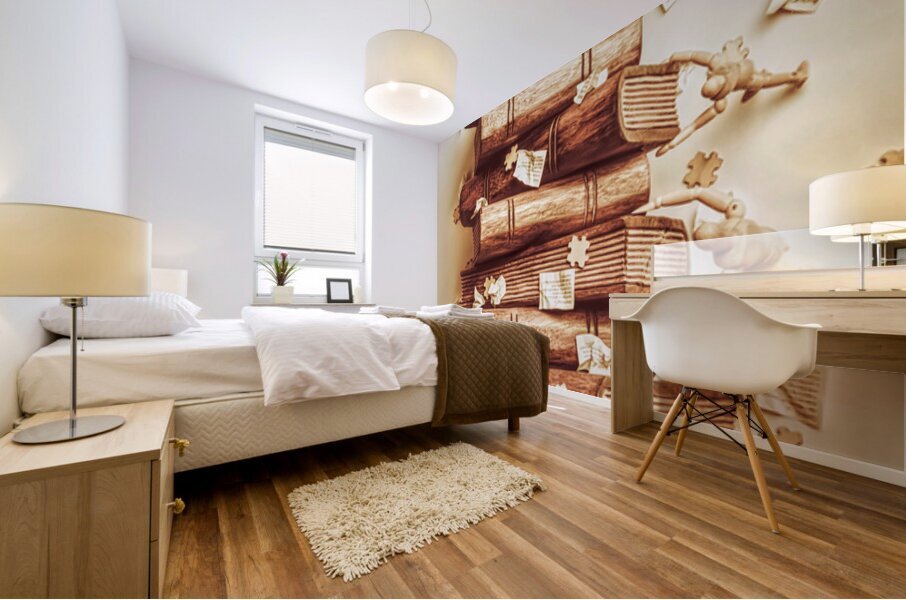 Book Nook Mural print