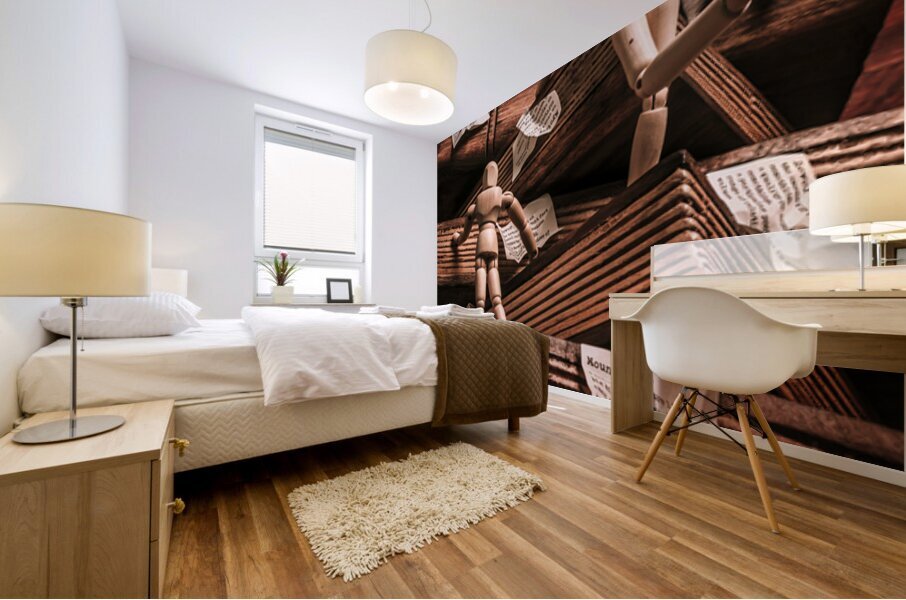 All Of The Mind Mural print