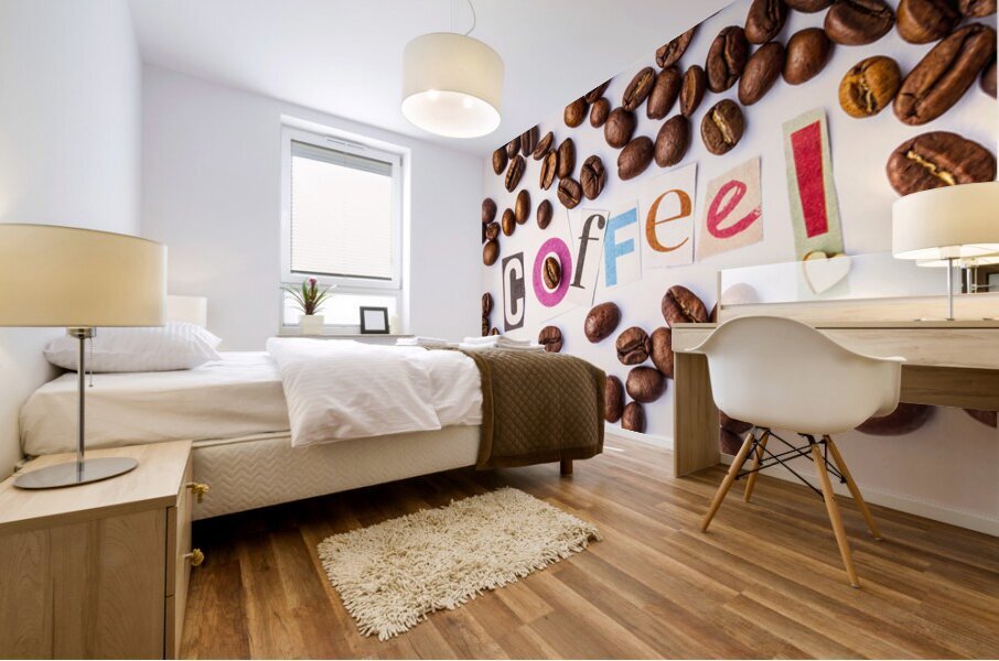 Cof fee Ransom Mural print