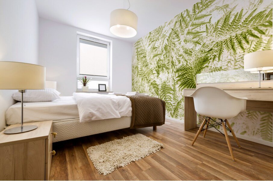 Ferny Forestry Mural print