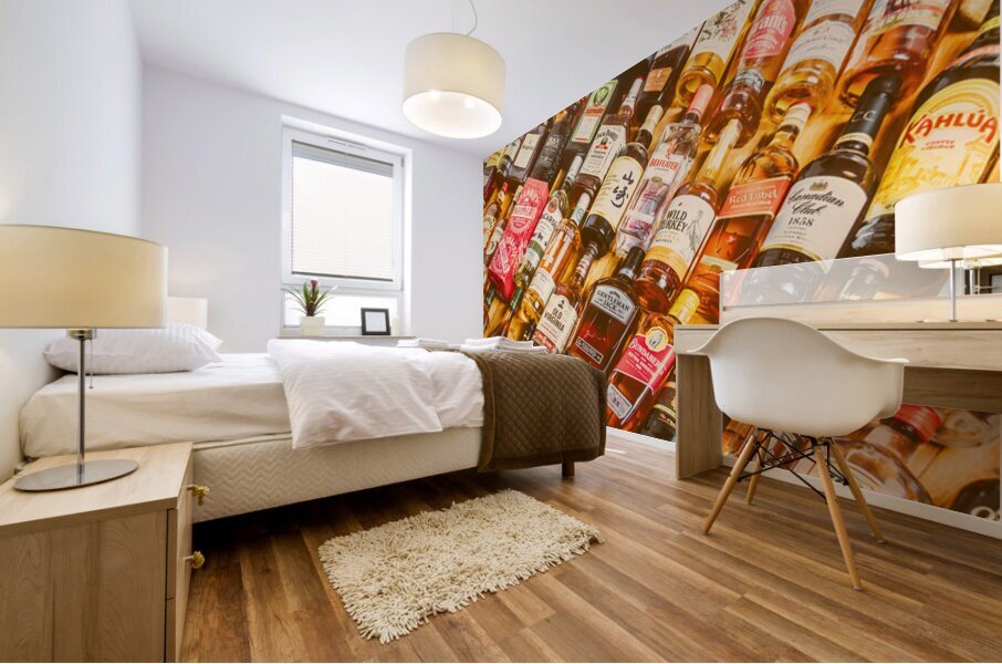 Holding Port Mural print