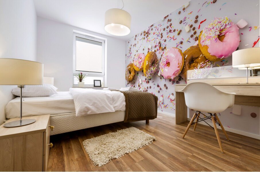 The Cakery Bakery Mural print